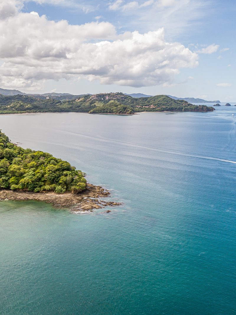 A view of the Papagayo peninsula, Costa Rica.