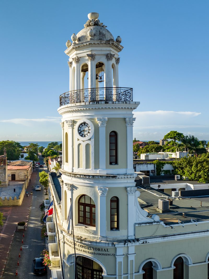 A view of the Zona Colonial, Santo Domingo, Dominican Republic.