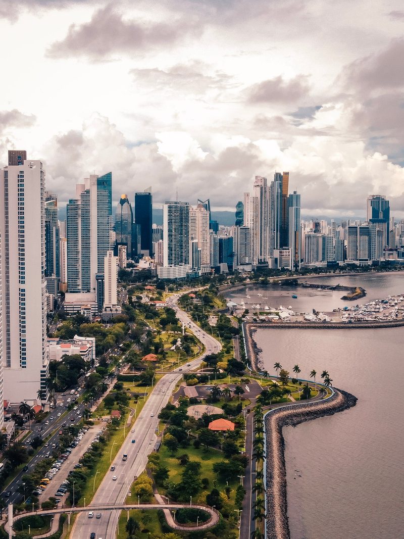 A view of Panama City, Panama.