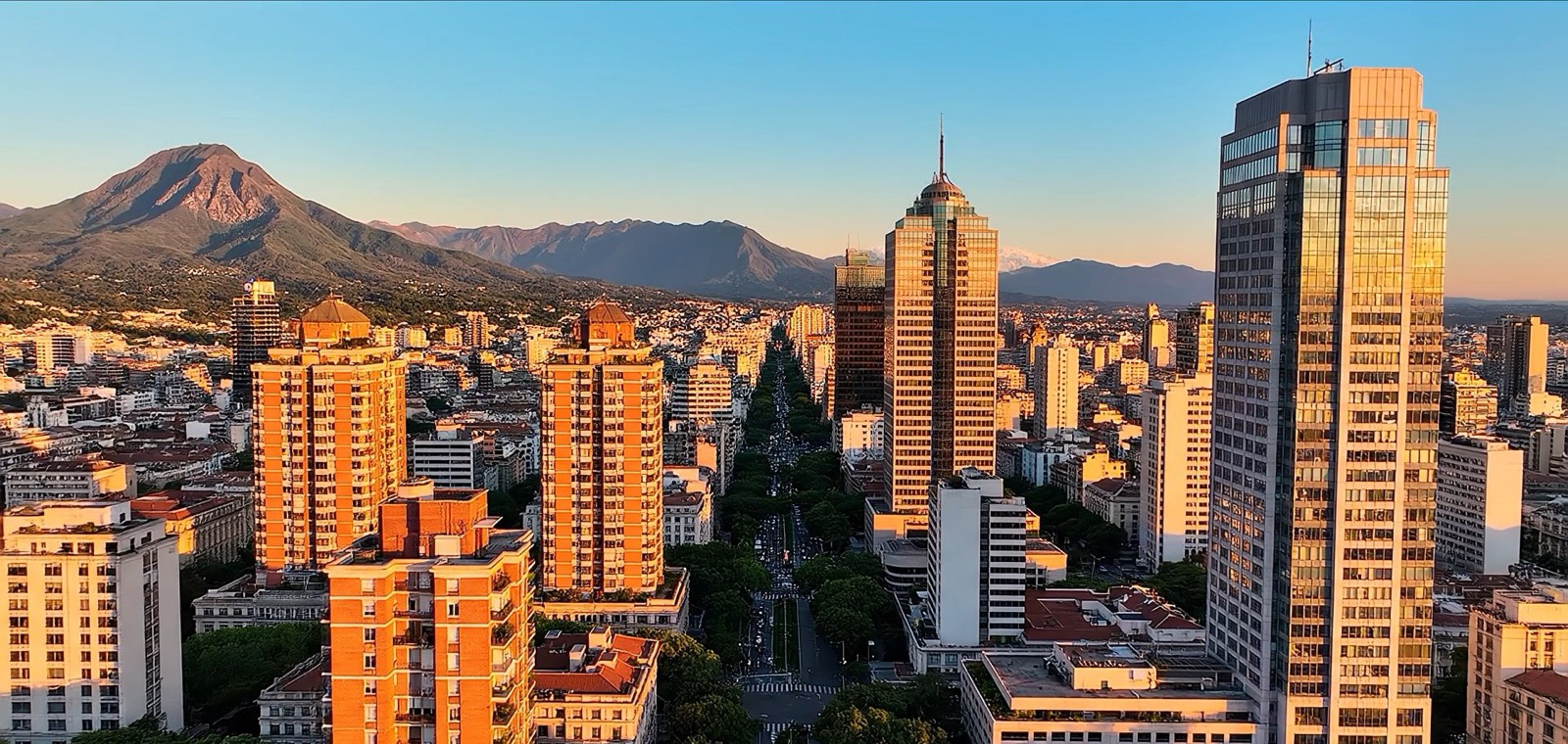 Residential towers in Bogotá, Colombia.